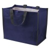 네이비 타포린 쇼핑가방