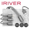 아이리버 3웨이 올인원 메탈 케이블 58C(5핀케이블+8핀케이블+C타입케이블)
