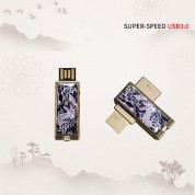 빛나 용 (흑) 자개 USB메모리 USB3.0 16GB~128GB