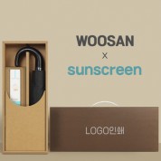 가르시아 3단 60 레자곡자 완전자동우산 +선크림-세트