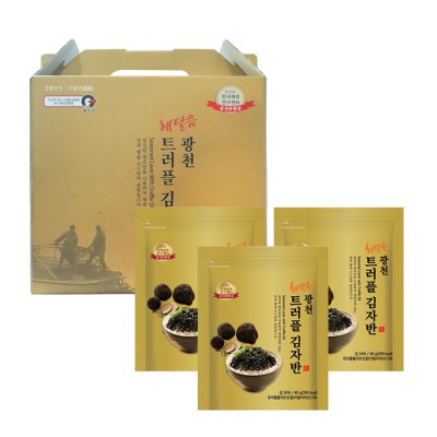명품 광천김 트러플 김자반 선물세트