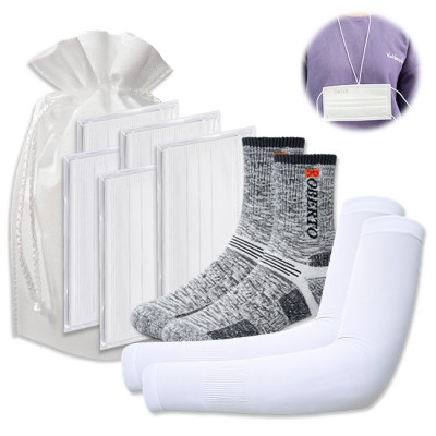 국산 황사대비 실용 3종 복주머니세트