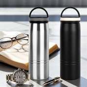 (당일인쇄출고) 헨느 진공보온보냉 보틀 600ML