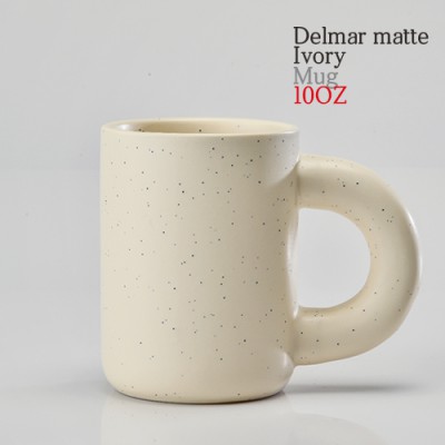 10oz델마 무광머그 버터아이보리