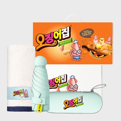 라이프스타일 82호 (크로커다일 투톤클래식 라벨 타올 200g+슈가닷 5단 원형 캡슐 암막 양우산)