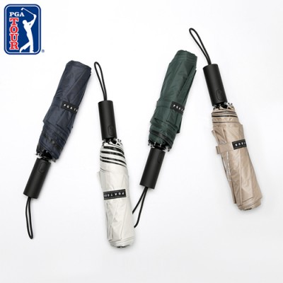 PGA 3단 완전자동 암막 세이프티 우양산(4칼라)