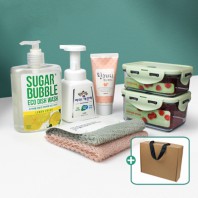 슈가버블 주방세제 락앤락 밀펭용기 6종세트