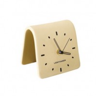 CJ563 에코라이프 크리에이티브 세라믹 장식 무소음 탁상시계