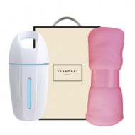 시즈넬 선물세트 매직가습기+카카오무릎담요