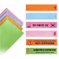 극세사 컬러 스포츠 타올  20x100