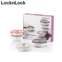 락앤락_302S4WHT 바로한끼 도자기 밥용기 4p set_도자기용기 4개