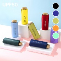 WB010 비단비 5단 6K UPF50 미니 양우산 (인쇄/케이스포함)