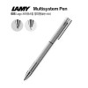 [라미] 로고 브러쉬스틸 멀티펜(볼펜+샤프) 606