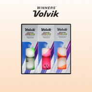 볼빅 크리스탈 콤비 9구 3피스 반반 디바이드 골프공 기념품