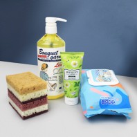 부케가르니 주방세제 750ml  행주티슈 70매 5종세트