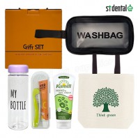 휴대용세면백 8호 신박한 에코백 보틀 카밀핸드크림100ml 니치칫솔치약 여행용세트