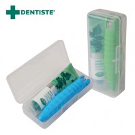덴티스테 휴대 여행용 치약 칫솔 세트
