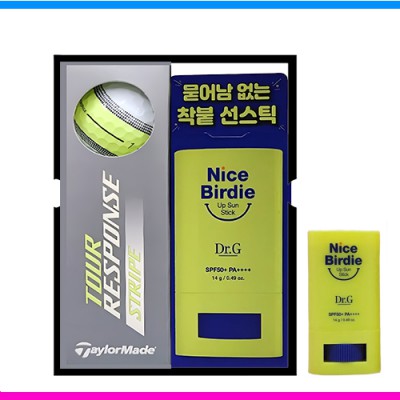 테일러메이드 투어 리스폰스 스트라이프 3구 닥터지 (Dr.G)  선스틱 선물세트 (3pc)