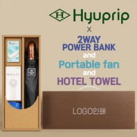 협립 3단 70 암막고밀도 완전자동우산 +배터리+손선풍기+스포츠타월-세트