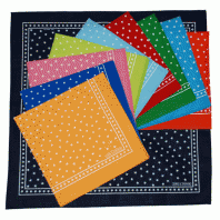 테두리 별 스카프 (50X50cm)