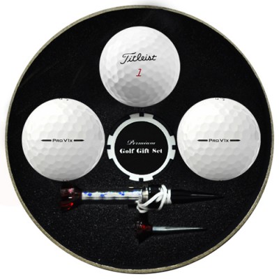 원형 타이틀리스트 PRO V1x 3구 볼마커 칩 자석티세트