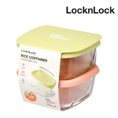 락앤락 502S2 바로한끼 밥용기 Lite 410ml 2P 세트
