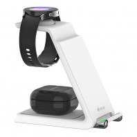 [디셀라] 3IN1 멀티 15W 무선 충전 거치대 (갤럭시/아이폰 공용)