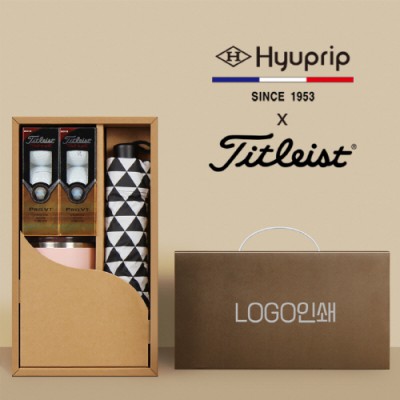 협립 3단 미니 스타앵글 수동 우양산 + 타이틀리스트 골프공 6구 & 로하스 머그컵 1P