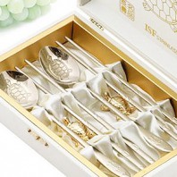 T05.최고급 티타늄 장수 거북수저 부부세트+받침2p