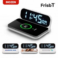 이노젠 프리스비T 고속충전 무선충전기 탁상시계