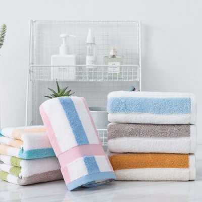 로페리아 파스텔컬러 스트라이프 순면 타올(0217603)