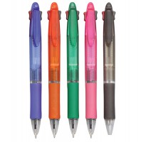 굳 이색투명 볼펜