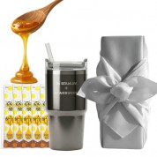 스타벅스 SS 스탠리 시그니처 켄처 591ml 텀블러 국내산 허니스틱 보자기세트