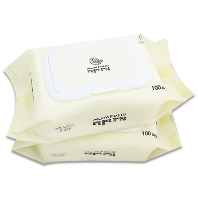 대형 동판인쇄 물티슈 (100매)