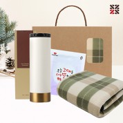따뜻한담요텀블러세트-A체크특대