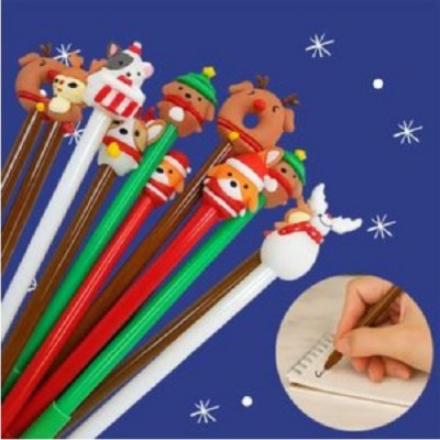 다올 메리크리스 마스 캐릭터 볼펜 P2550