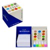 큐브형-큐브박스점착메모함+손톱형광필름지(20매)+(인입식-내장형자석)