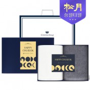 송월타올 2025 추석 카드타올 150g 2P세트(쇼핑백포함)