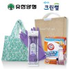 친환경스위트홈세트82호(암앤해머냉장고탈취제+크린랩레이스고무장갑+특대형접이식시장가방)