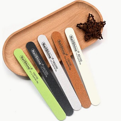 828_세척 가능한 목재 네일 파일 50개