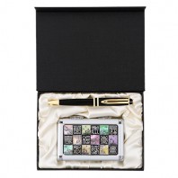 워터펜블랙+신문자도자개손톱깎이2종세트