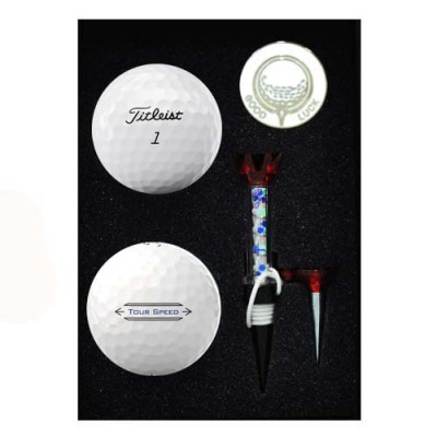 타이틀리스트 투어스피드 2구 볼마커 자석티세트