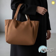 모모카멜 GRS인증 데일리 숄더백 28X26X15cm HE38