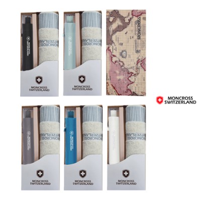 몽크로스 3단 데코 우산 & 몽크로스 바코드 타올 세트