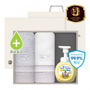 [송월] 격자 170g 세면2+핸드워시1 3P세트