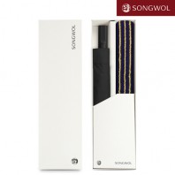 [송월타올] 송월 듀얼 스트라이프40 (180g) + 2단 완벽무지 우산 2P 콤보세트