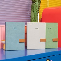 2026 AP22 스프링 다이어리 A5 - 크림베이지