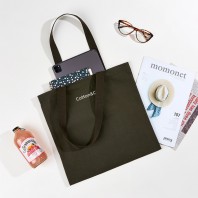 [국내제작] 코튼앤코 커스텀 일상형 컬러 에코백 36x36