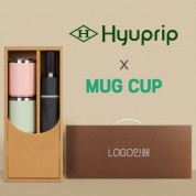 협립 3단 60 슈퍼 거꾸로 완전자동우산 +로하스 머그컵2P 세트