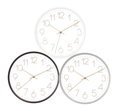 280 무소음 세련 금박벽시계